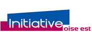 Logo officel d'initiative Oise Est, réseau associatif, réputé dans le financement des créateurs d'entreprises.
