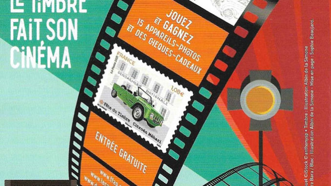 Fête du timbre : Le thème en 2021 sera voitures anciennes et cinéma