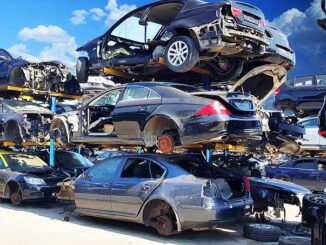 Casse auto illégale démantelée dans le sud de la France.