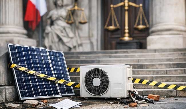 Les exclusions de garantie décennale : panneaux photovoltaïques, pompes à chaleur et autres équipements usuels.